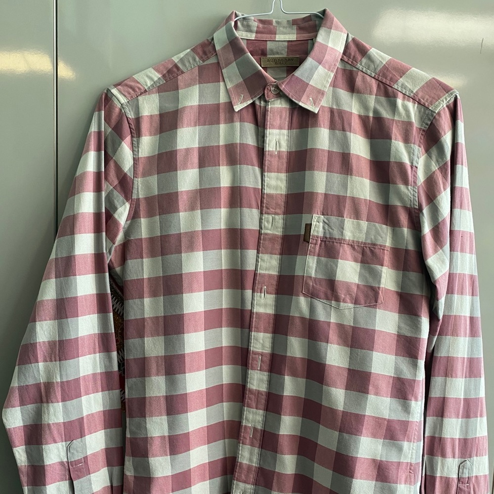 Burberry Britt button-down long sleeve polo